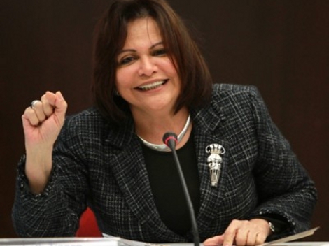 La directora para América Latina de la OIT, Elizabet Tinoco, 