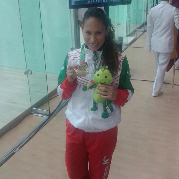 Samantha Terán ganó la medalla de oro 