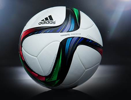 El conext15  es el nuevo balón de Adidas 