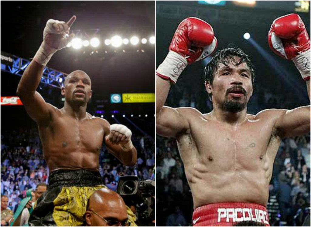 Mayweather y Pacquiao 