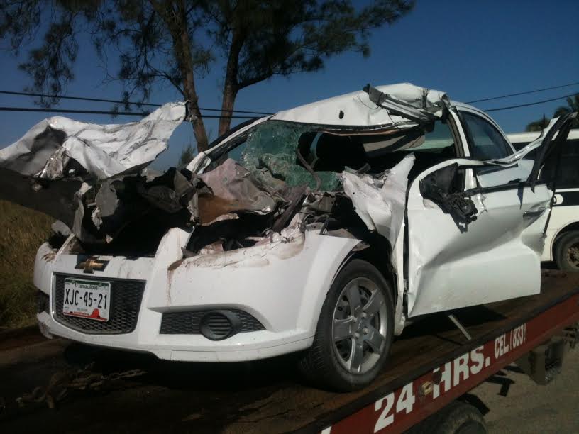 El auto quedó en malas condiciones 