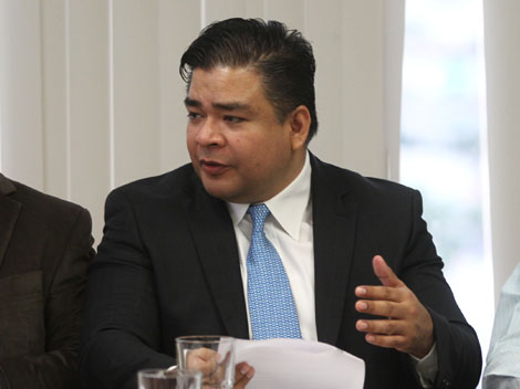 Enrique Barrios, diputado del PAN. 