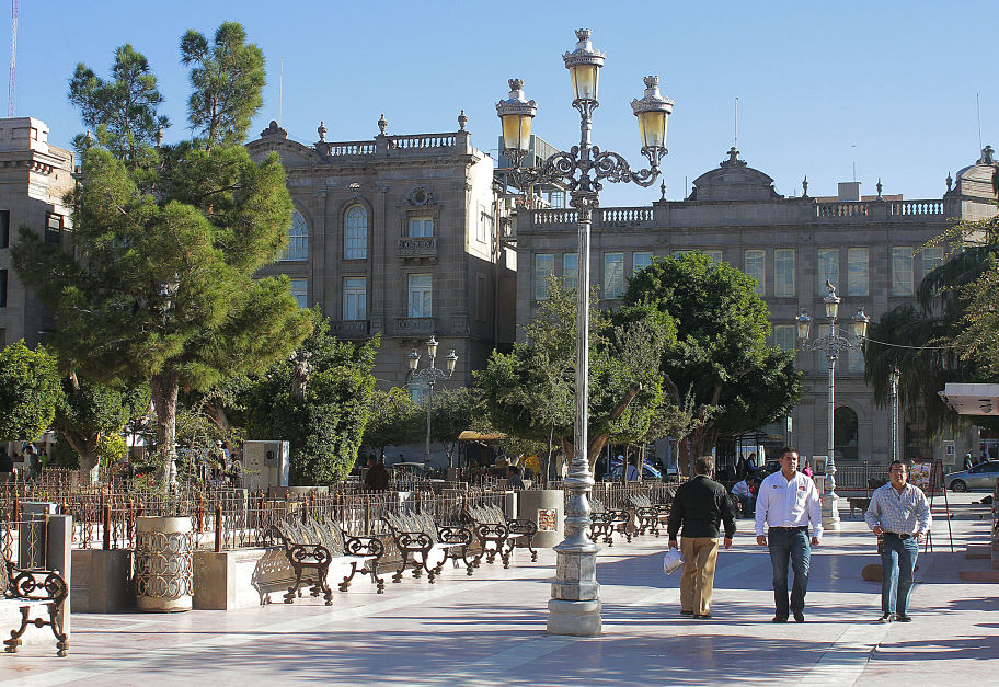 La Plaza de Armas, la última remodelación que recibió fue en 2010, con inversión de 3.5 millones de pesos.