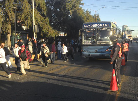 Se reforzará la seguridad en el transporte urbano, informó el municipio.