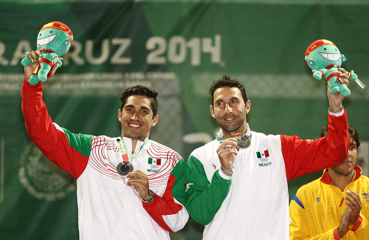 Los mexicanos en el podio 