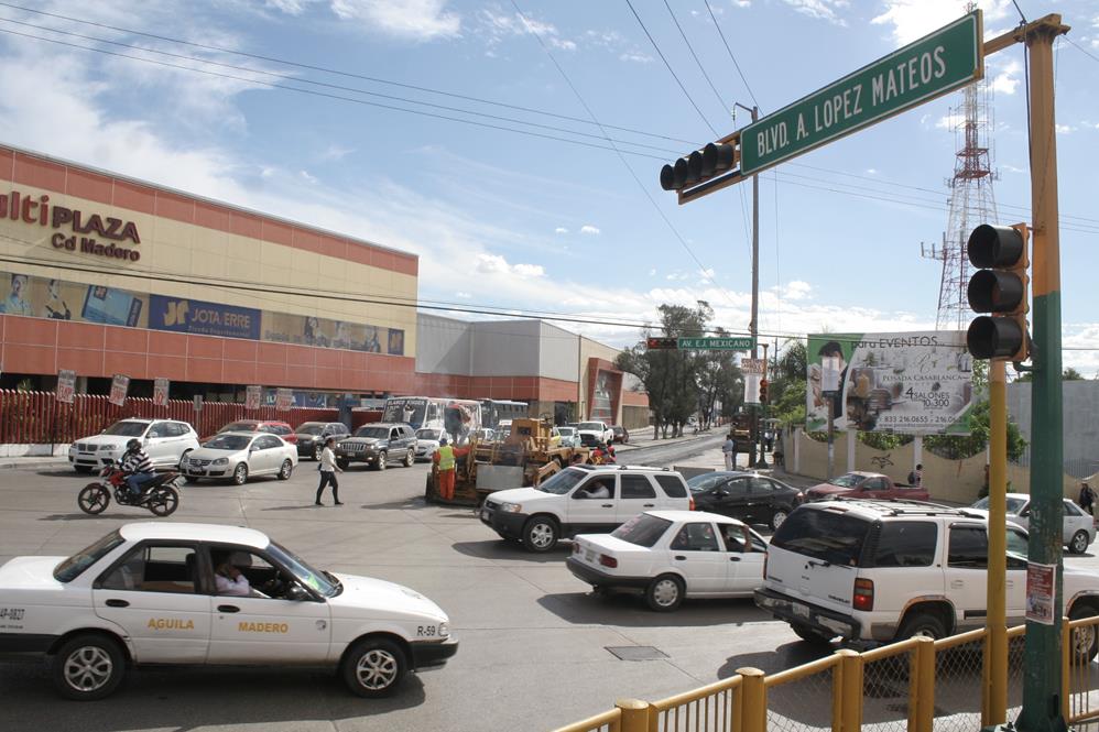 Las obras de reecarpetado del bulevar Adolfo López Mateos iniciaron el día de ayer