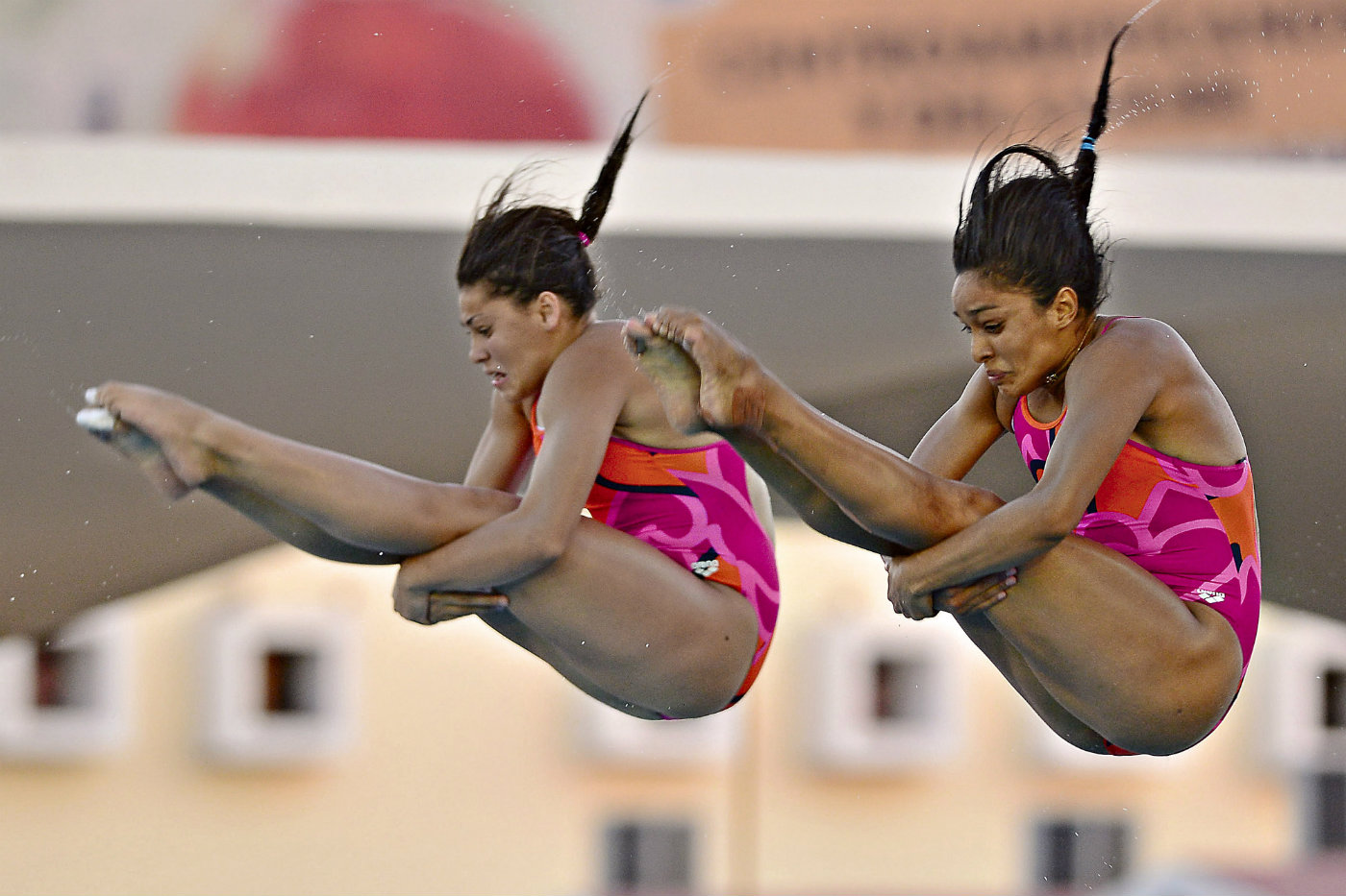Arantxa Chávez y Dolores Hernández en competencia