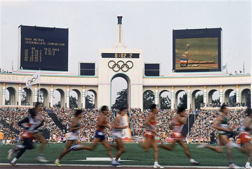Los Juegos Olpimpícos de los Los Angeles en 1984 