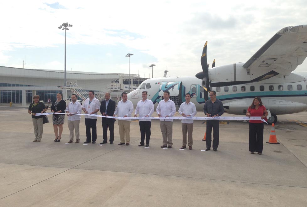 Aeromar trabajará desde hoy vuelos directos hacia Veracruz y Puebla.