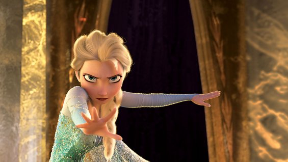 Idina Menzel dio voz a Elsa y es la intérprete del popular tema 'Let It Go'. 