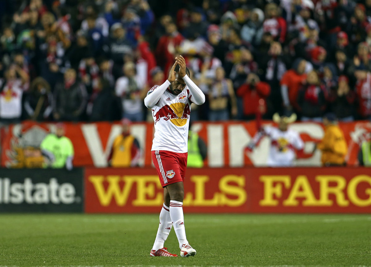 Thierry Henry con la playera de los Red Bulls 