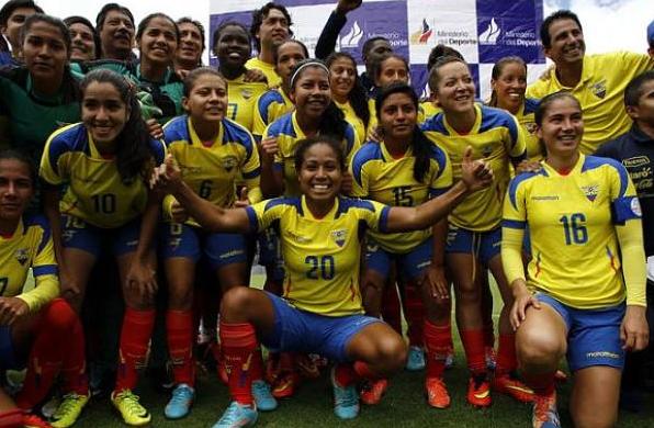 El combinado ecuatoriano celebró su calificación 