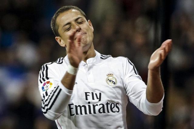 Javier 'Chicharito' Hernández, delantero del Real Madrid