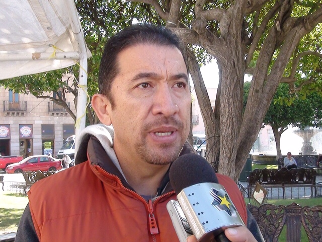 El Secretario General del PRD en Durango, Miguel Ángel Lazalde.