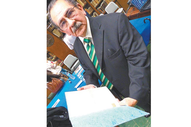 El documento fue hallado por el historiador Erasmo Torres, en la Biblioteca Cervantina del Tecnológico.