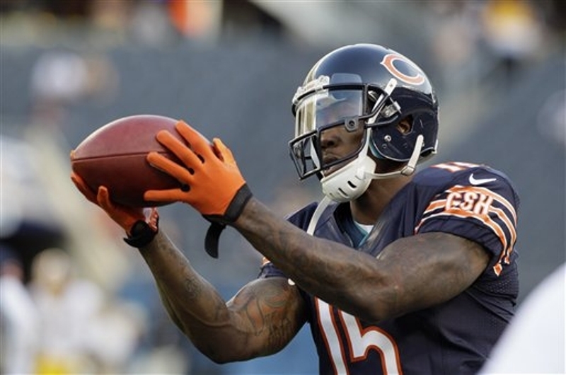 Brandon Marshall con los Osos de Chicago 