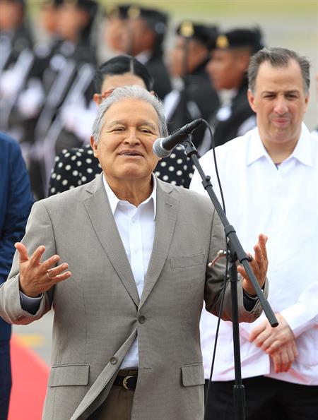 El presidente de El Salvador, Salvador Sánchez Cerén.