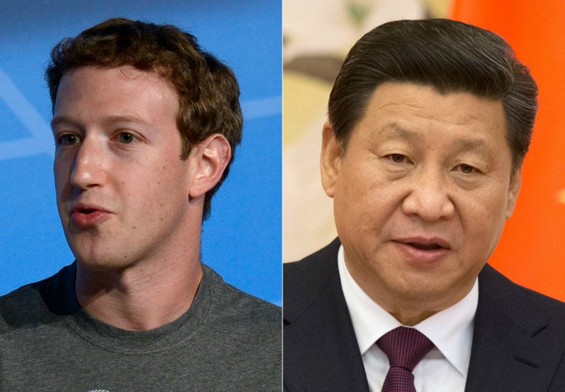 Mark Zuckerberg cuenta con un ejemplar en su escritorio del libro del presidente de China, Xi Jinping. 