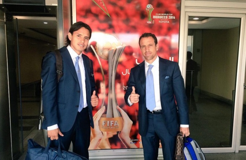 Gerardo Flores y Gerardo Torrado en Marruecos