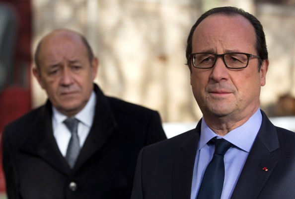 El presidente francés, François Hollande, en conferencia de prensa.