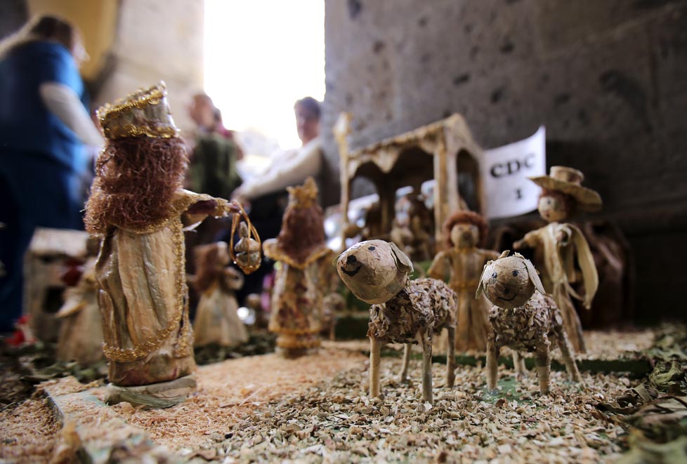 Realizan concurso de nacimientos y piñatas en el centro de Guadalajara