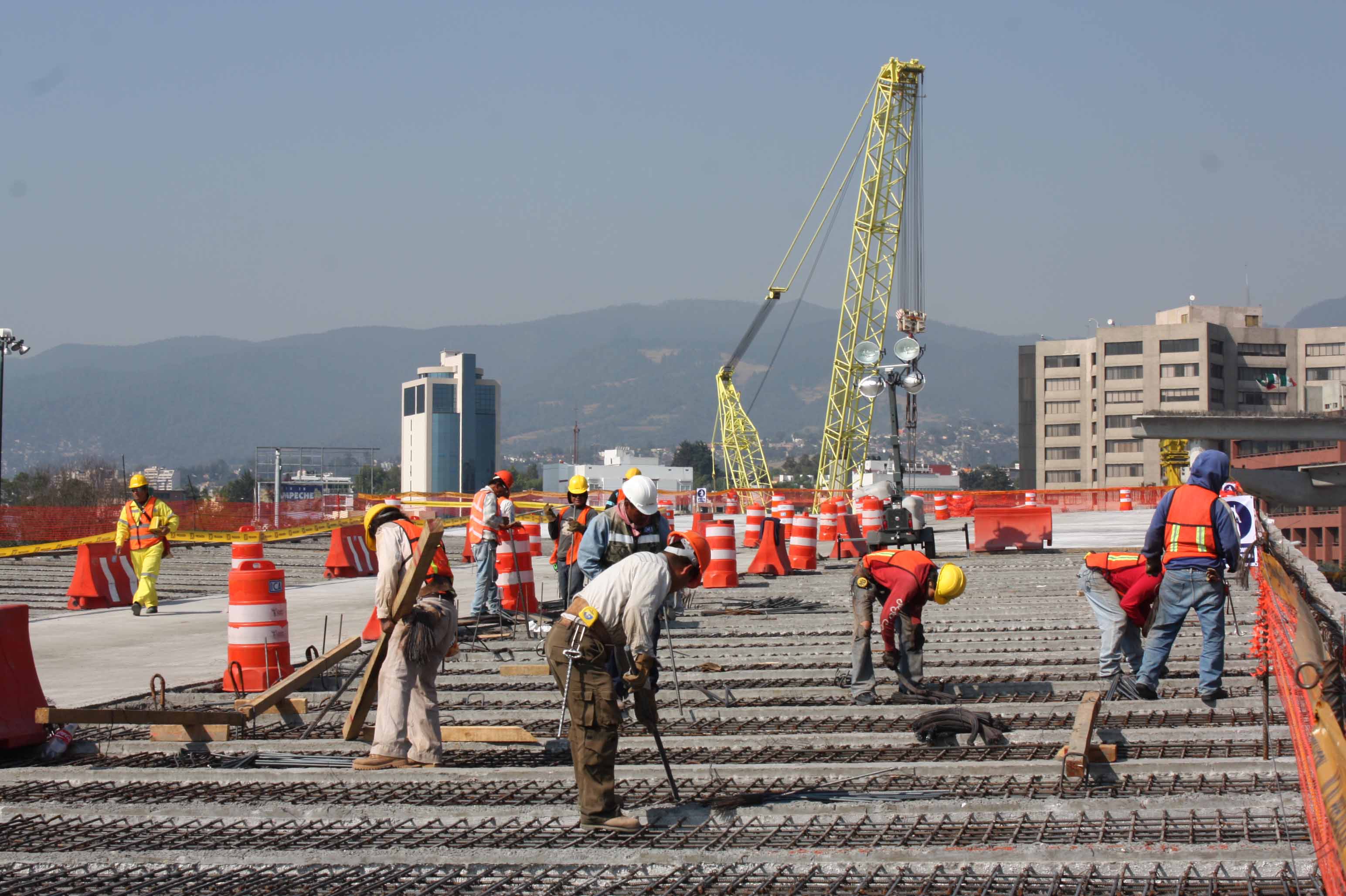 En septiembre, la inversión en construcción aumentó 4.2 por ciento 