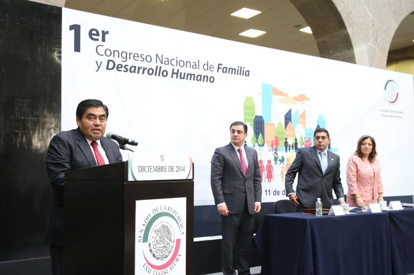 El presidente del Senado reprochó al PAN por trabar la discusión de las reformas de Peña en materia de seguridad.
