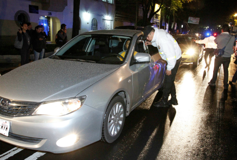 El programa Conduce sin Alcohol decembrino se aplicará deste este jueves, informó la Secretaría de Seguridad Pública del Distrito Federal.