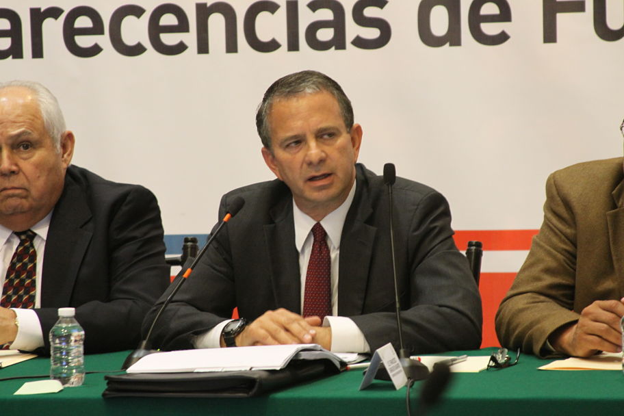 Secretario de Infraestructura, Francisco Saracho Navarro.