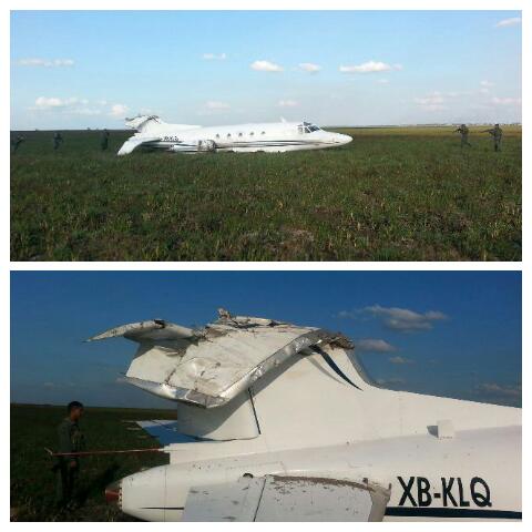 El ministro de Defensa publicó estas fotos en su cuenta de Twitter.