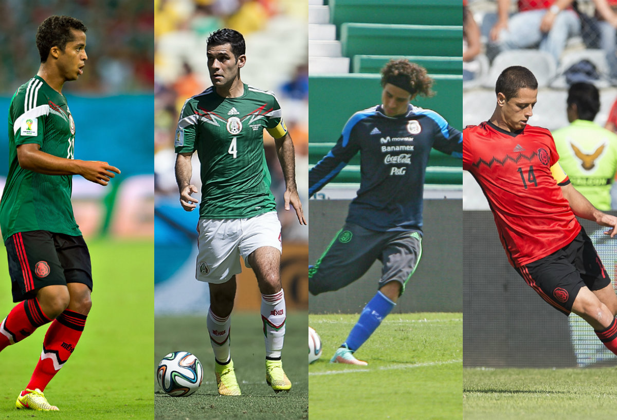 Giovani dos Santos, Rafael Márquez, Guillermo Ochoa y Javier Hernández están entre los nominados a los premios de Concacaf 