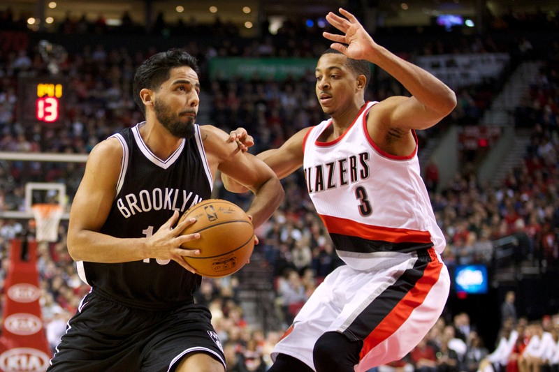 Jorge Gutiérrez con los Nets 