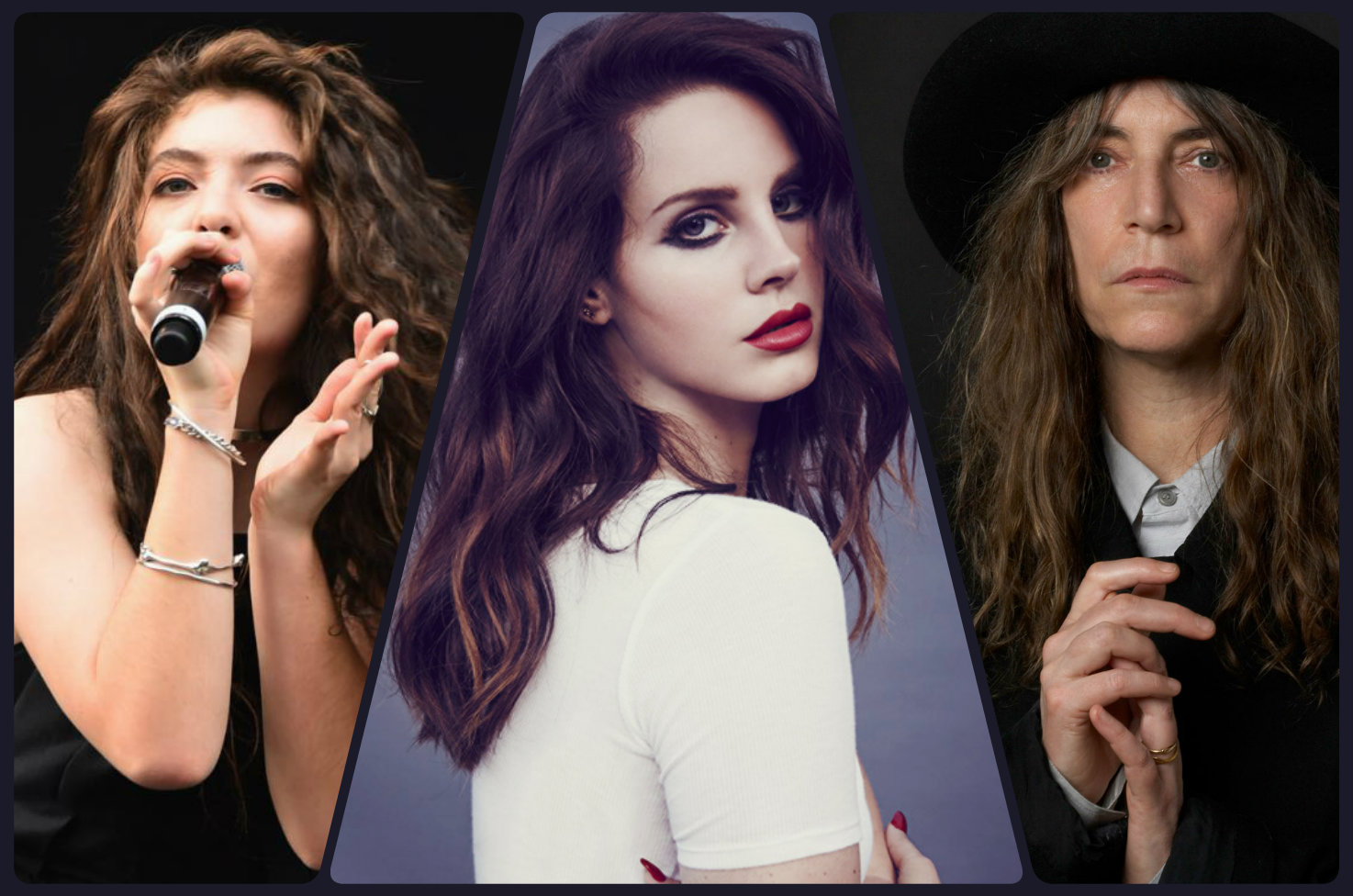 Lorde, Lana del Rey y Patti Smith son algunas de las nominadas. 