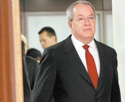 Monte Alejandro Rubido, comisionado nacional de Seguridad, envió un oficio a los senadores. 