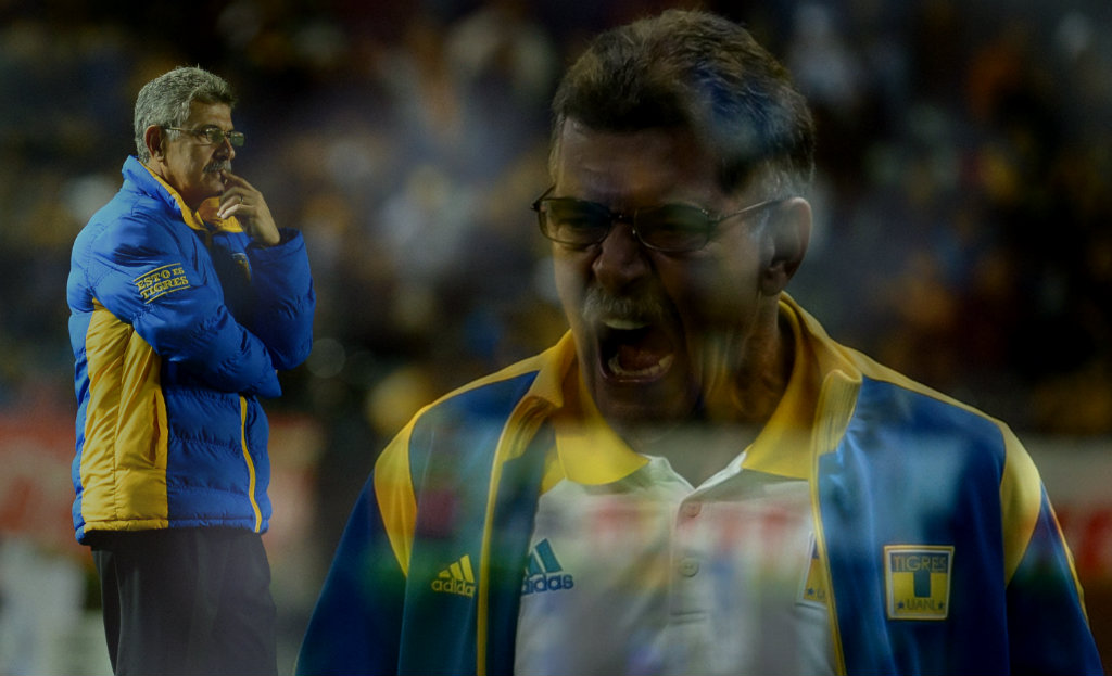 Ricardo Ferretti, entrenador de los Tigres 