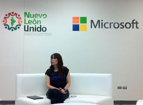 Zally Alanís Izaguirre, directora del MIC de Nuevo León, dio una rueda de prensa esta tarde.