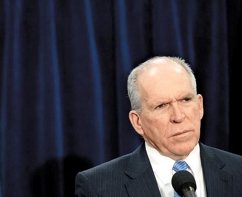 John Brennan, director de la CIA, compareció ayer en una inusual conferencia de prensa. 