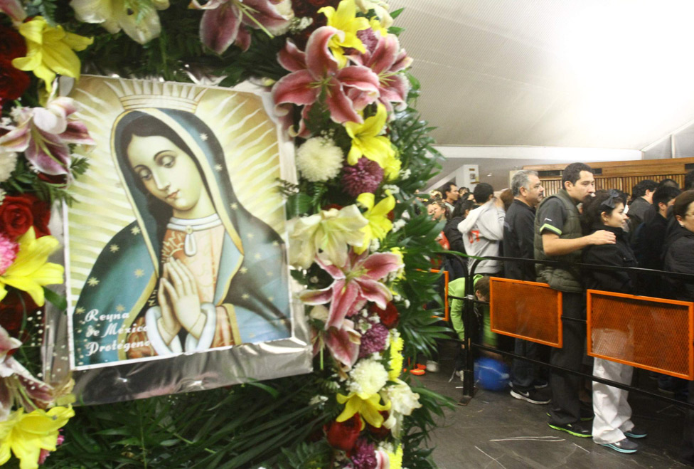 La Virgen de Guadalupe es la patrona de México. 
