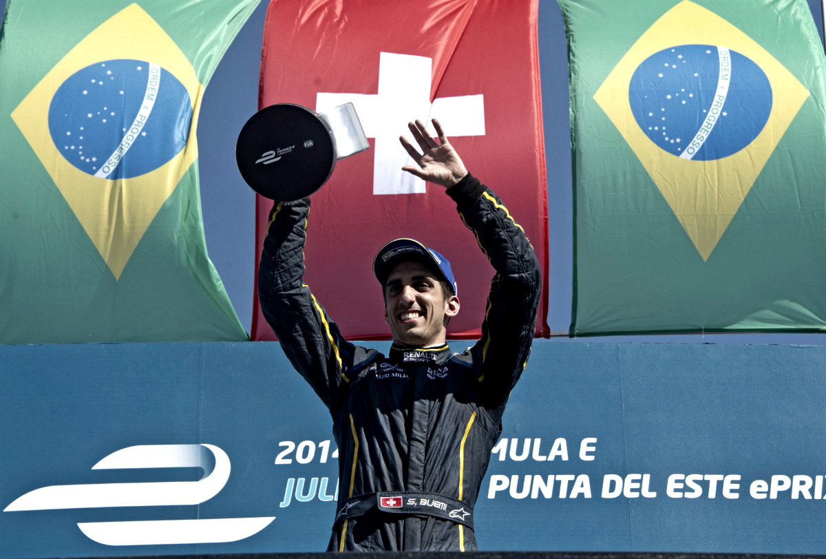 El suizo Sebastien Buemi se llevó el GP de Punta del Este