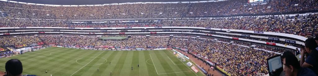 Así luce el Estadio Azteca 