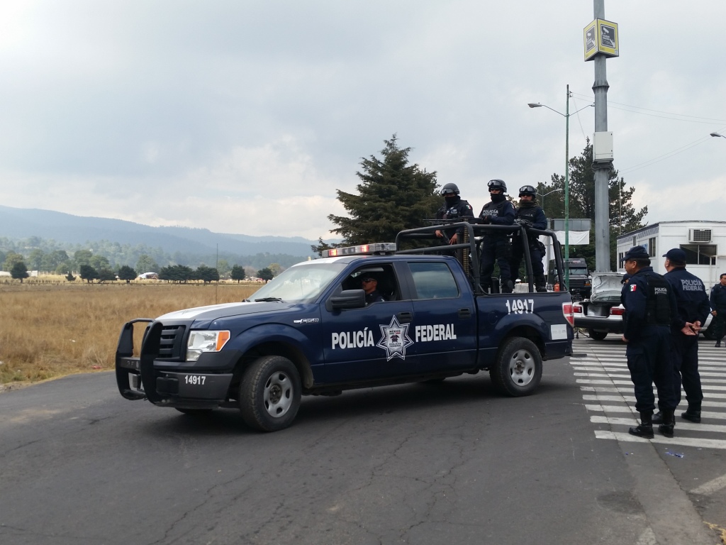 Operativo de la PF en el Ajusco.