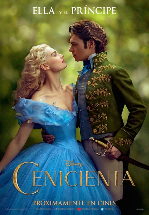 Lily James es la nueva Cenicienta y Richard Madden interpreta al Príncipe. 
