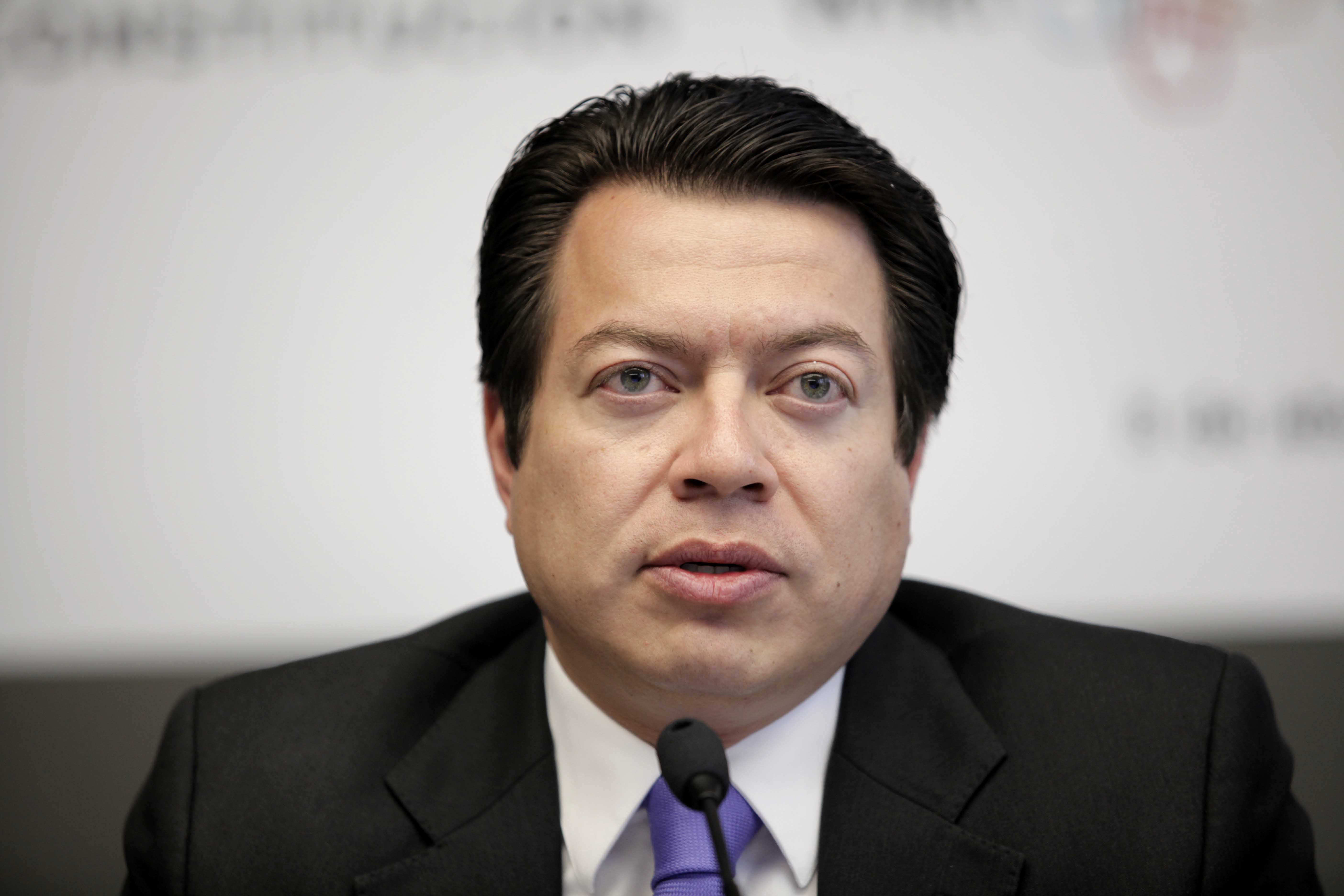 Mario Delgado, presidente de la Comisión del Distrito Federal en el Senado.