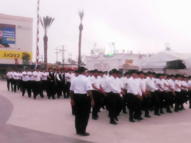 Son cerca de 100 elementos los que comenzaron con el entrenamiento.