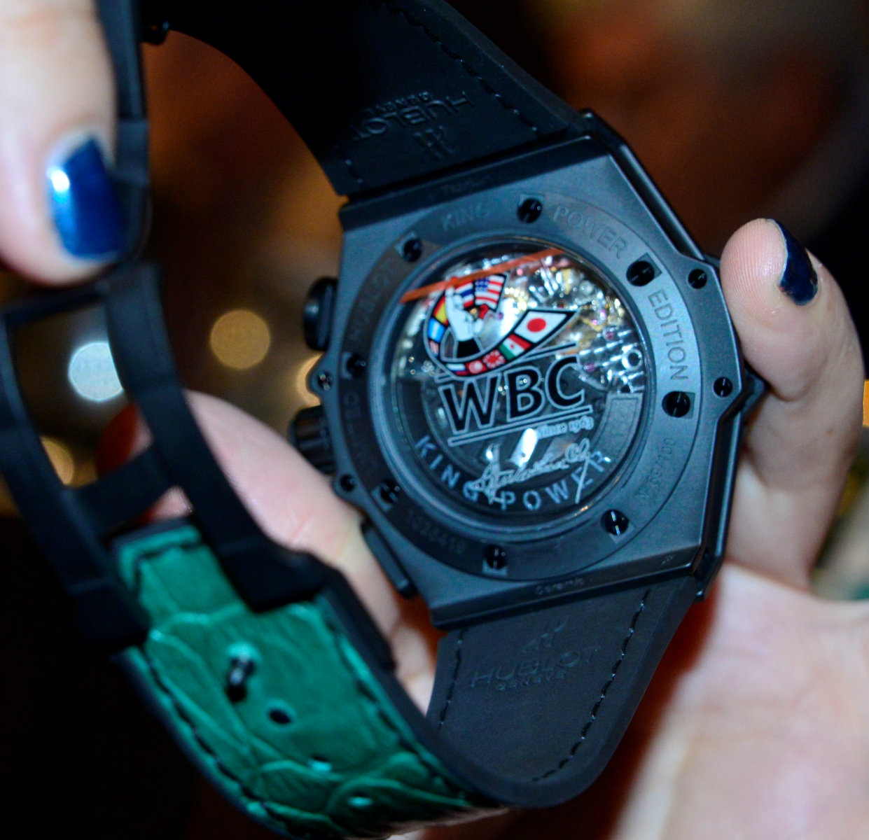 Edición especial del reloj Hublot, "José Sulaiman"
