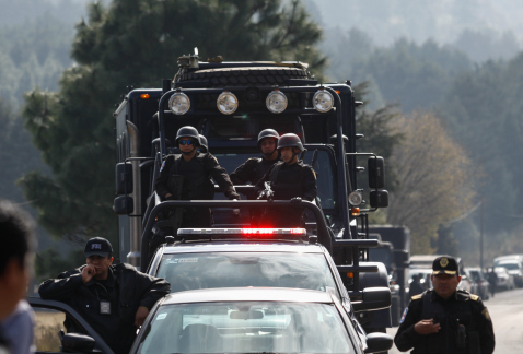 Fuerzas federales se sumaron a la vigilancia en la zona del Ajusco en la Ciudad de México.
