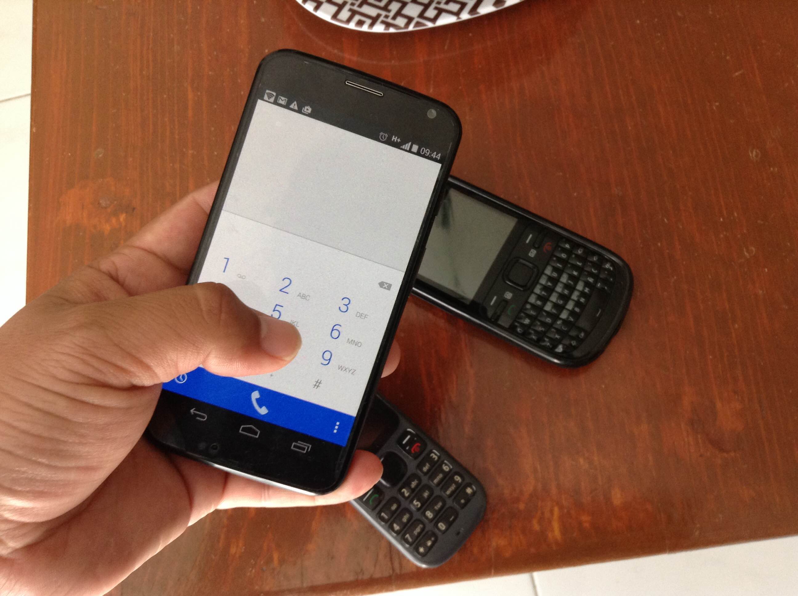 El celular ha facilitado la conexión.