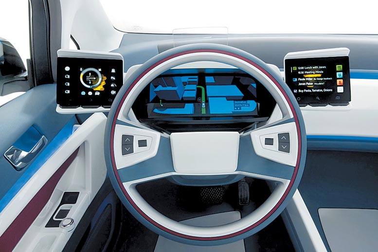 Los gadgets son parte de los automóviles.