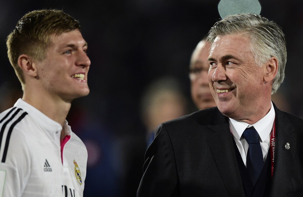 Carlo Ancelotti, entrenador del Real Madrid 