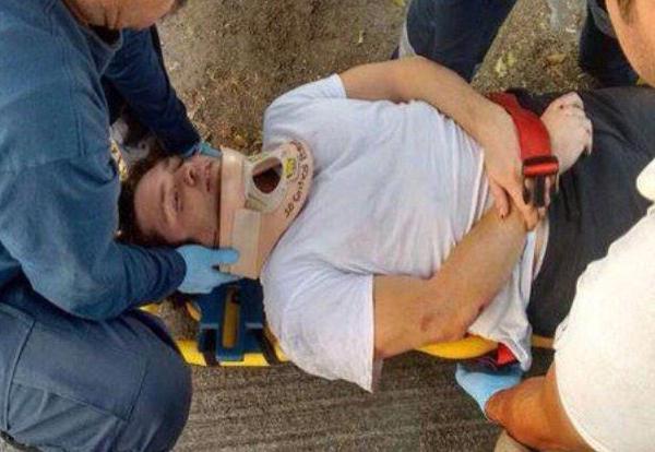 Christopher Uckermann fue atropellado en la esquina de Insurgentes Sur y Eje 3, en la Colonia Roma.